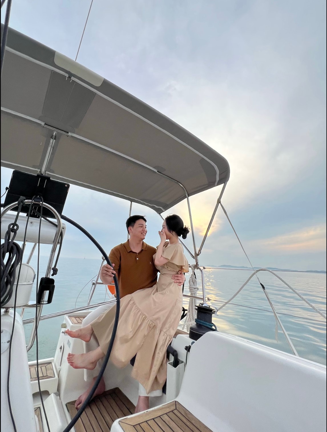 프리미엄 프랑스 듀포 요트 - 제부도 주간 요트 투어 세일링